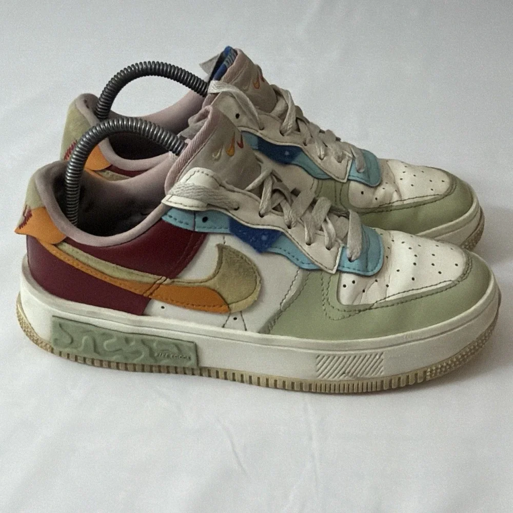 Nike Air Force 1 Fontanka Women's Size 8.5 Men's  7 DO6719-100 (heel Wear) Shoes